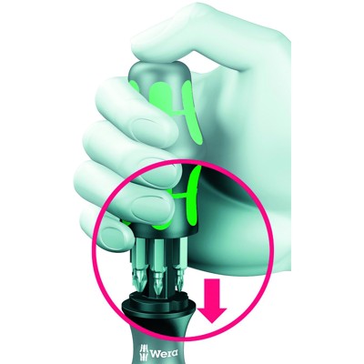 Produktbild von Wera® - Bit-Sortiment Kraftform Kompakt 28 SB, 6-teilig