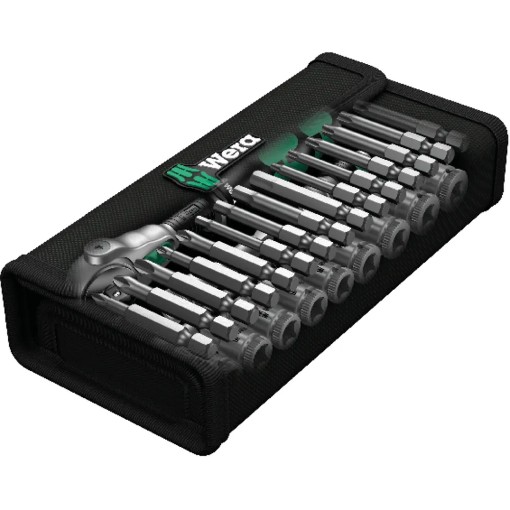 Wera Zyklop speed Knarrensatz, 1/4", metrisch, 28-teilig 8100 SA 6 Produktbild img2 L