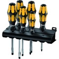 Produktbild von Wera® - Schraubmeißel-Satz, 6-teilig + Rack 932 S/6