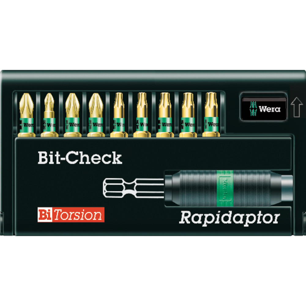 Wera® Bit-Sortiment Diamant 9-teilig Produktbild img1 L