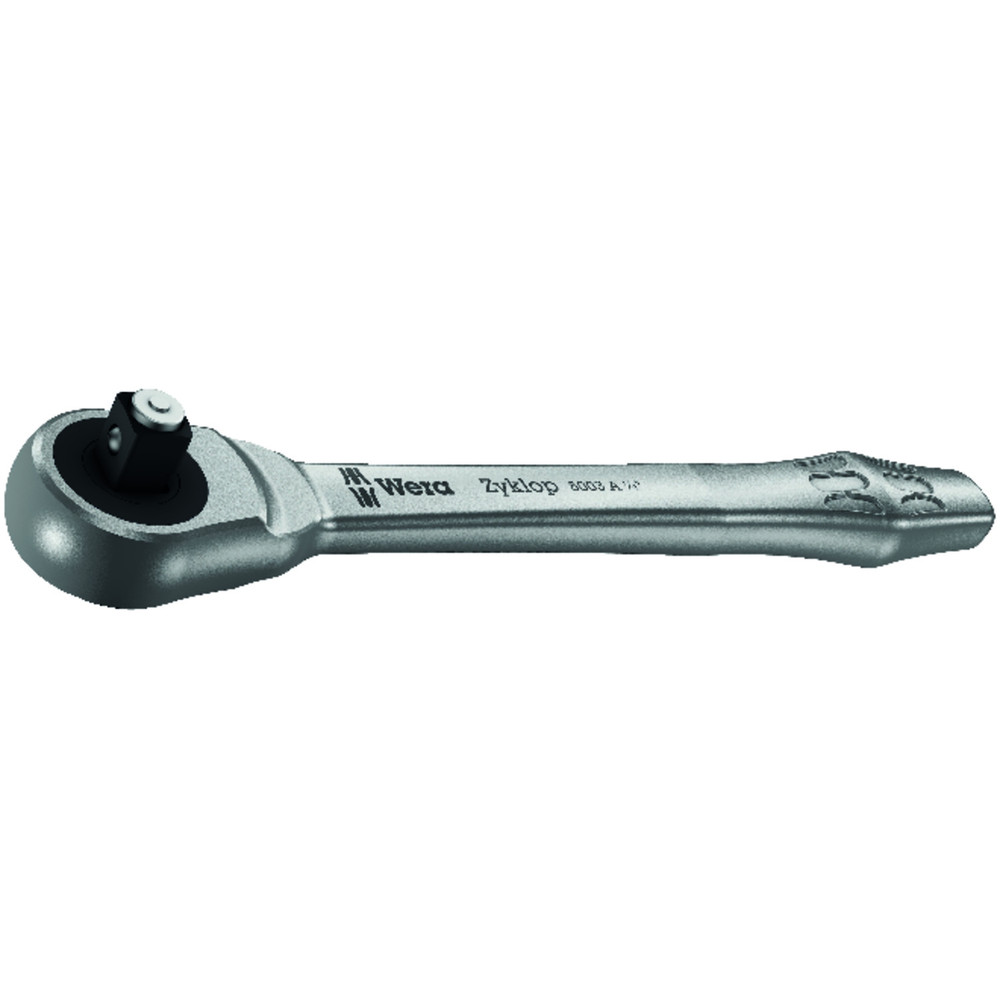 Wera® Zyklop metal push Durchsteck-Knarre 1/4" 8003 A Produktbild img1 L
