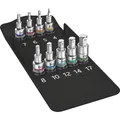 Wera Zyklop Bitnuss-Satz Innensechskant, mit Haltefunktion, 9-teilig 8740 C HF 1 Produktbild