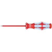 Produktbild von Wera® - 3160 i VDE-isolierter Schlitz-Schraubendreher, Edelstahl, 0,5 x 3 x 80m