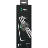 Produktbild von Wera® - Winkelschlüssel-Satz 950/9 PKL Hex-plus®/Kugelkopf, 9-teilig 1,5-10mm