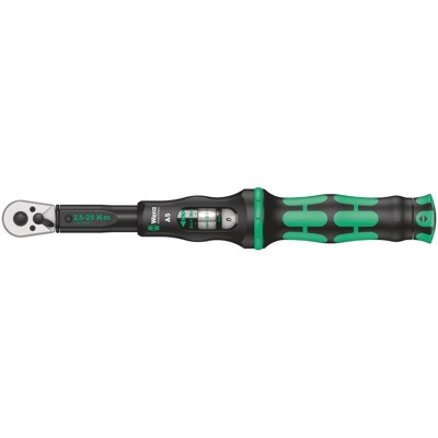 Produktbild von Wera® - Drehmomentschlüssel Click-Torque A 5 mit Knarre 6,3mm / 1/4" 2,5-25N·m