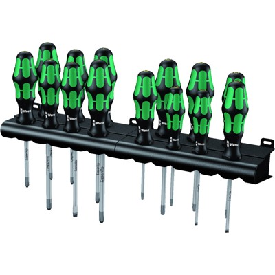 Produktbild von Wera® - Schraubendrehersatz Kraftform Big Pack 300, 14-teilig