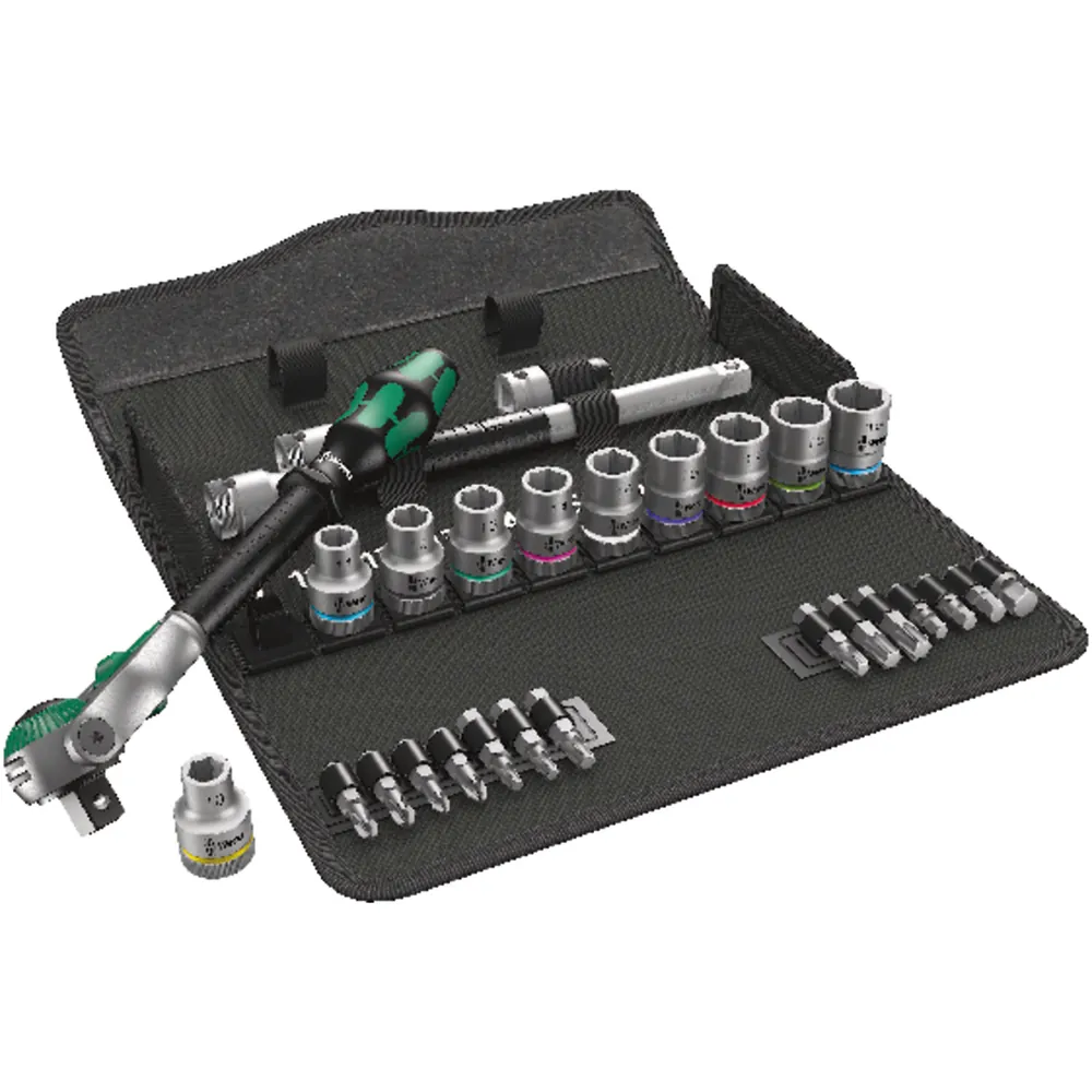 Wera Zyklop speed Knarrensatz, 1/2", metrisch, 29-teilig 8100 SC 6 Produktbild img1 L