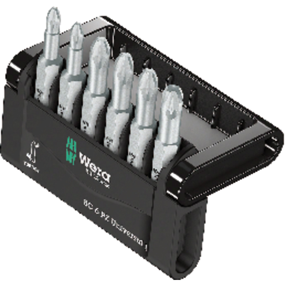 Wera® Bit-Sortiment Bit-Check 6 PZ Universal 1, 6-teilig Produktbild img1 L