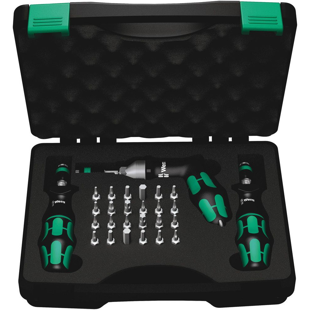 Wera® Kraftform Drehmomentschraubendreher-Satz 0,3-6,0N·m, 27-teilig 7440/41/42 Produktbild img1 L