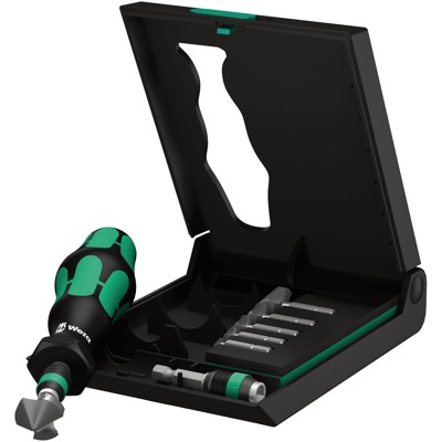 Produktbild von Wera® - 846/8 Kegelsenkerbit-Satz 1/4" 90°, 8-teilig, ø6,3/8,3/10,4/12,4/16,5/2