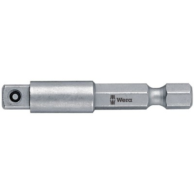 Produktbild von Wera® - Steckschlüsseladapter 870/4 1/4"-Außensechskant / 1/4"-Außenvierkant L: