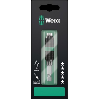 Produktbild von Wera® - 897/4 R SB Universalhalter Rapidaptor BiTorsion, 1/4" x 75mm