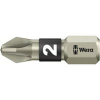 Produktbild von Wera® - Bit für Kreuzschlitz Pozidriv 3855/1 TS PZ, Edelstahl, PZ 2 x 25mm