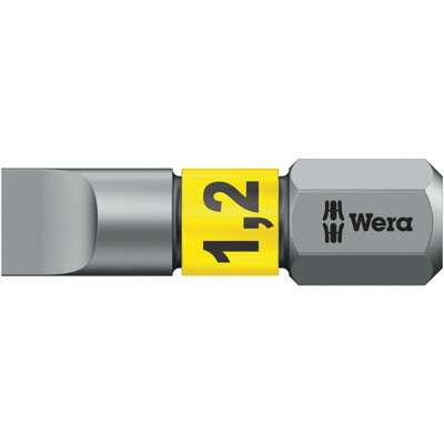 Produktbild von Wera® - 800/1 BTZ Bits, 1,2 x 6,5 x 25mm