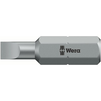 Produktbild von Wera® - Bit für Schlitzschrauben 800/1 Z, 4,5 x 0,6 x 25mm