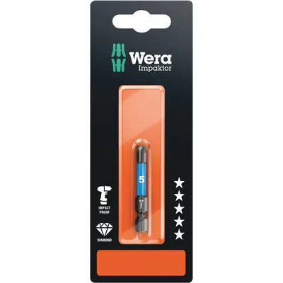 Produktbild von Wera® - 840/4 IMP DC Impaktor Bits SB, 5 x 50mm