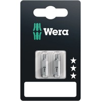 Produktbild von Wera® - Bit für Kreuzschlitz Pozidriv 855/1 Z B SB PZ2 x 25mm, 2 Stück SB-verpa