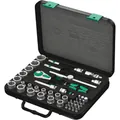 Produktbild von Wera® - Steckschlüssel-Sortiment Zyklop Speed 8100 SB 2, 3/8" 43-teilig im Blec