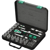 Produktbild von Wera® - Steckschlüssel-Sortiment Zyklop Speed 8100 SB 2, 3/8" 43-teilig im Blec