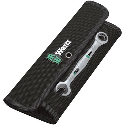 Produktbild von Wera® - Falttasche 6000 für 8 Joker Maul-Ringratschen-Schlüssel, leer, 290 x 11