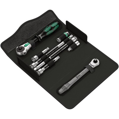 Produktbild von Wera® - Kraftform Kompakt Zyklop MS1 Metal/Speed 1/4", 8-teilig