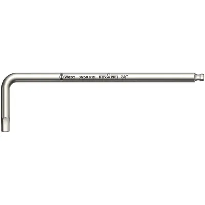 Produktbild von Wera® - 3950 PKL Winkelschlüssel, zöllig, Edelstahl, 3/32 x 112mm