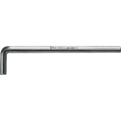 Produktbild von Wera® - 950 L Winkelschlüssel, metrisch, gestellverchromt, 3 x 126mm