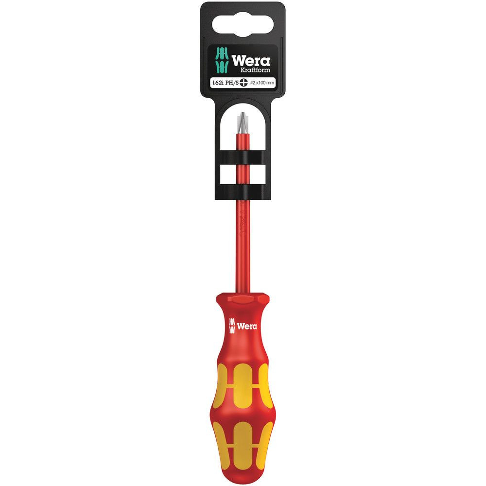 Wera® Schraubendreher PlusMinus PH 162 i PH/S SB VDE KF erg.gef. SL/PH2x100mm SB Produktbild img1 L