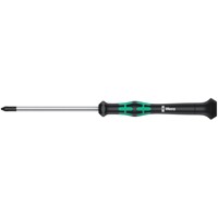 Produktbild von Wera® - Elektroniker-Kreuzschlitz-Schraubendreher 2055 PZ, PZ 1 x 80mm