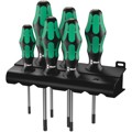 Produktbild von Wera® - Schraubendreher-Satz 367/6 für TORX® BO, 6-teilig + Rack T10 - T40