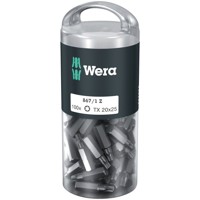 Produktbild von Wera® - Bit für TORX® 867/1 TORX DIY, TX 20 x 25mm, 100-er Pack