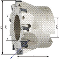 Produktbild von format - Eckmesserkopf 90° mit Innenkühlung ø40mm Z 5