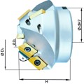 Produktbild von null - Fasenfräser 60° Z 6 für XPHT16