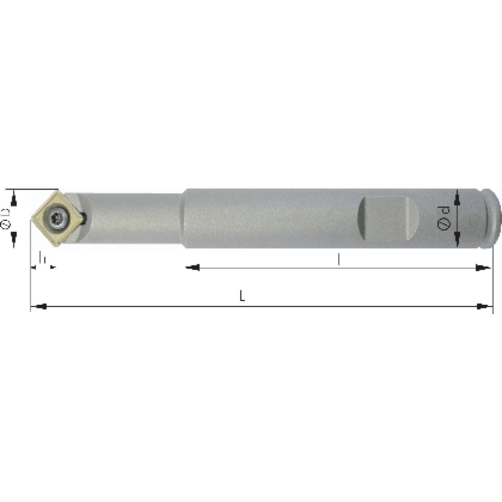 FORMAT Fas-Zentrierfräser 45° D12mm Z 1 Produktbild img1 L