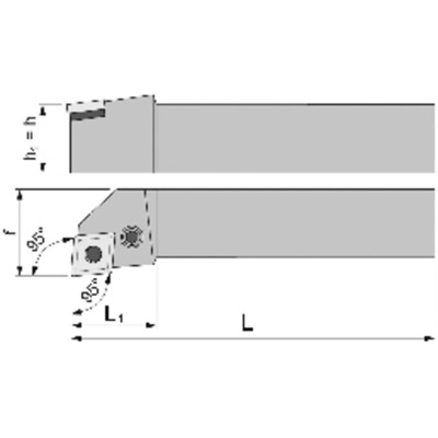 Produktbild von FORMAT - Klemmhalter 95° PCLNR 2525 M12