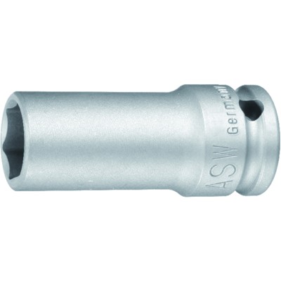 Produktbild von ASW - Kraft-Steckschlüssel-Einsatz 1/2" 13mm lang