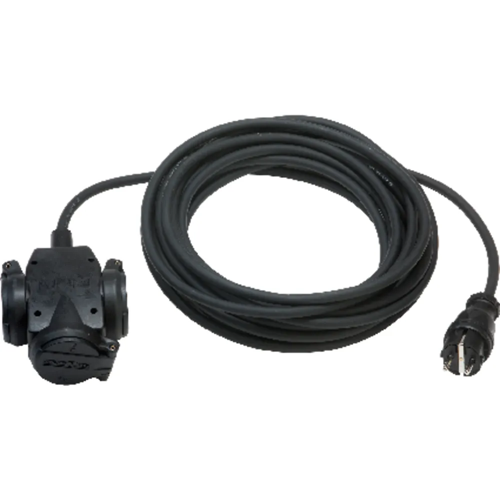 Althoff Dreifach-Verteiler IP44 H07RN-F3G1,5 Produktbild img1 L