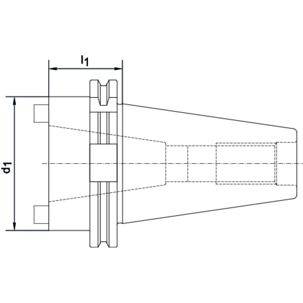 HAIMER® Reduzierhülse DIN 69871A SK50/SK40 Produktbild img2 L