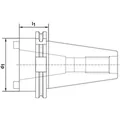 HAIMER Reduzierhülse DIN 69871A SK50/SK40 Produktbild img2 S