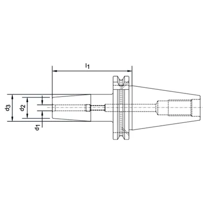Produktbild von HAIMER® - Schrumpffutter DIN 69871ADB 16,0x 80mmSK40