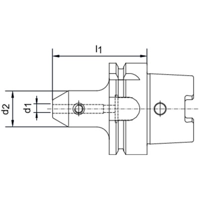 Produktbild von HAIMER® - Spannfutter W DIN 69893A HSK-A100-20x160mm