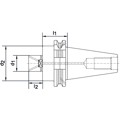 Produktbild von HAIMER® - Aufsteckfräsdorn DIN 69871ADB SK40-22 kurz