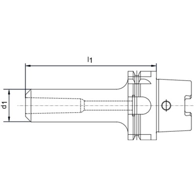 Produktbild von HAIMER® - HG Spannfutter DIN 69893A HSK-A 63 16-20x120mm