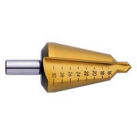 Produktbild von EXACT - Blechschälbohrer HSS TiN, Größe 1 ø3,0-14,0mm