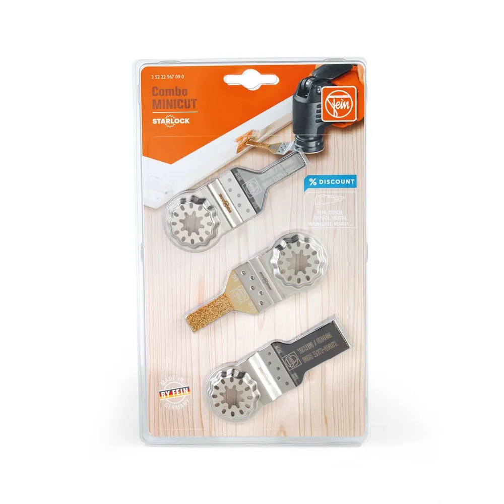 FEIN Zubehör-Set für Multitools Combo Starlock MINI CUT, 3-teilig Produktbild img8 L
