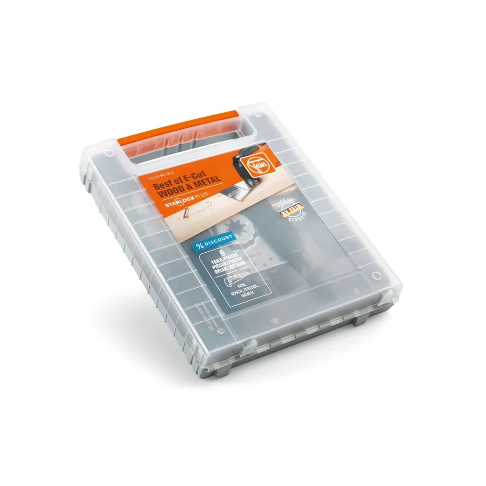 FEIN Tauchsägeblatt-Satz Best of E-Cut StarlockPlus WOOD & METAL, 6-teilig Produktbild img10 L
