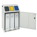 stumpf® Wertstoffsammler 580 x 380 x 920mm, RAL 7035 Produktbild img2 S