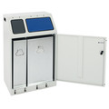 stumpf® Wertstoffsammler 580 x 380 x 920mm, RAL 7035 Produktbild img2 S