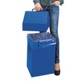 stumpf® Wertstoffsammler 45 l blau stationär Produktbild img2 S