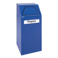 stumpf® Wertstoffsammler 65 l blau stationär Produktbild